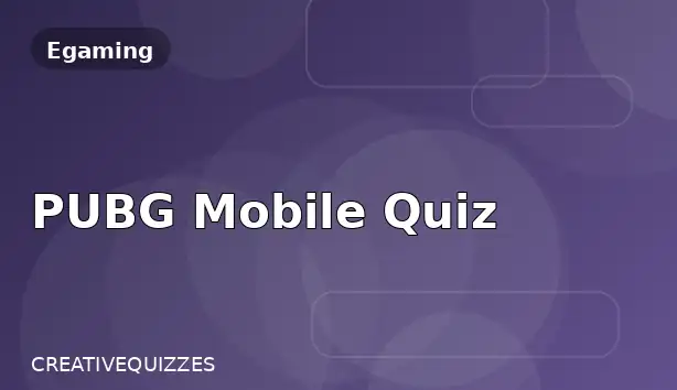 PUBG Mobile Quiz