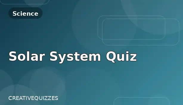 Solar System Quiz