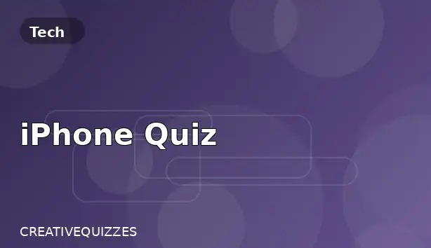 iPhone Quiz