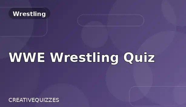 WWE Wrestling Quiz